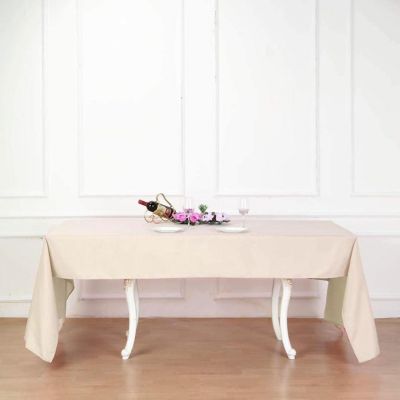 12 Pcs 60X126" Polyester Tablecloths Wedding Catering Dining Table Linens  Image 1