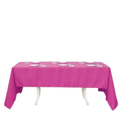 12 Pcs 60X126" Polyester Tablecloths Wedding Catering Dining Table Linens  Image 1