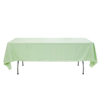 12 Pcs 60X126" Polyester Tablecloths Wedding Catering Dining Table Linens  Image 1