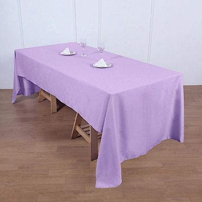 12 Pcs 60X126" Polyester Tablecloths Wedding Catering Dining Table Linens  Image 2