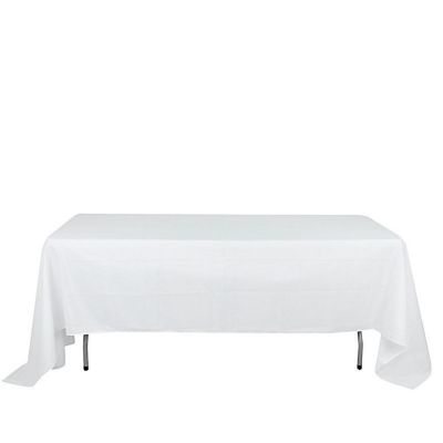 12 Pcs 60X126" Polyester Tablecloths Wedding Catering Dining Table Linens  Image 1