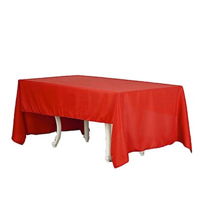 12 Pcs 60X126" Polyester Tablecloths Wedding Catering Dining Table Linens  Image 1