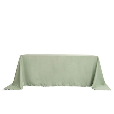 12 Pcs 90"X132" Polyester Tablecloths Wedding Party Table Linens Events Home Image 1