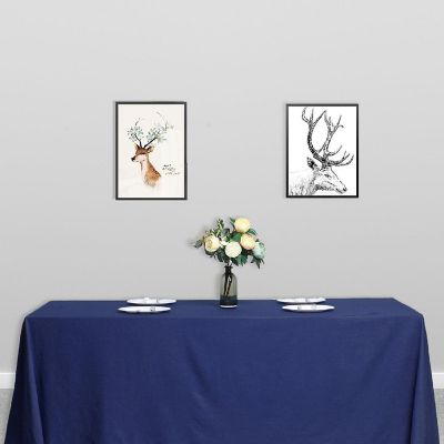 12 Pcs 90"X132" Polyester Tablecloths Wedding Party Table Linens Events Home Image 1