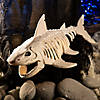 12" Plastic Shark Skeleton Halloween Tabletop Decoration Image 1