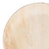 12" Round Palm Leaf Eco Friendly Disposable Dinner Plates (100 Plates) Image 1