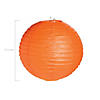 12" Solid Color Hanging Paper Lanterns - 12 Pc. Image 1