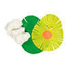 12" Unfinished Avocado Fleece Tied Pillow Craft Kit - Makes 6 Image 1