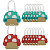 12" x 10" Medium Mushroom-Shaped Nonwoven Tote Bags - 12 Pc. Image 1