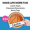 12" x 11 3/4" Team Spirit Basketball Cardstock Cutouts - 50 Pc. Image 2