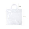 12" x 12" Large Clear Thin Plastic Tote Bags - 24 Pc. Image 1