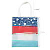 12" x 13" Large Red, White & Blue Parade Nonwoven Tote Bags - 12 Pc. Image 1