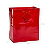 12" x 14 1/2" Extra Large Red Paper Gift Bags with Tags - 12 Pc. Image 1