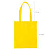 12" x 14" Medium Neon Shopper Nonwoven Tote Bag Assortment - 12 Pc. Image 1