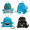 12&quot; x 15&quot; Bulk 48 Pc. Animal Drawstring Bag Kit Assortment Image 1