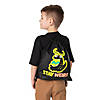 12" x 15" Medium Doodle Monster Nonwoven Drawstring Backpacks - 12 Pc. Image 2