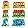 12" x 15" Medium Nonwoven Silly Monster Drawstring Bags - 12 Pc. Image 1