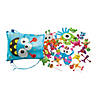 12" x 15" Medium Nonwoven Silly Monster Drawstring Bags - 12 Pc. Image 2