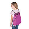 12"" x 16" Metallic Drawstring Bags Image 1