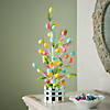 12&quot; x 21&quot; Pastel Easter Egg Foam Tree Decoration Image 1