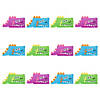12" x 7 1/2" Bright Color Dinosaur Rectangle Stuffed Characters - 12 Pc. Image 1