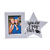 12" x 7 1/2" You Are My Star Graduation Grey Wood Picture Frame Image 1