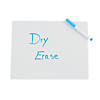 12" x 9" White Lightweight Dry Erase Lap Boards - 12 Pc. Image 1