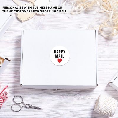 120 Happy Mail Packaging  Stickers Image 2