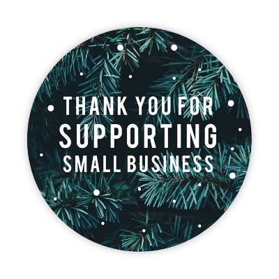 120PC Business Thank You for Tree/Snow Image 2
