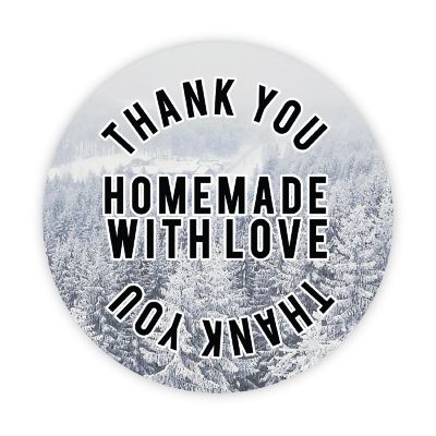 120PC Business with Love Snowy Trees Image 2