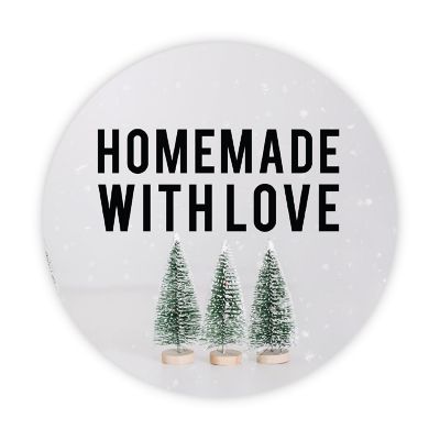120PC Handmade with Love, Bristle Trees Image 2