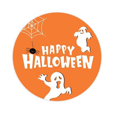 120PCS Halloween Stickers Pack Scary Ghosts Image 1