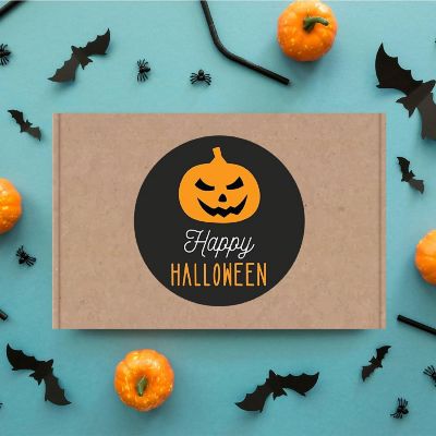 120PCS Halloween Stickers Pack Spooky Pumpkin Image 3