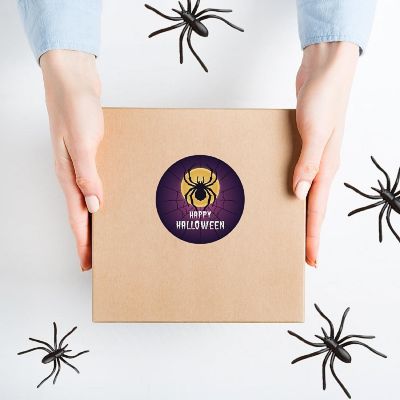 120PCS Halloween Stickers Pack Tarantula Image 2