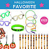 123 Pc. Halloween Family Plastic Glow Jewelry & Handout Kit for 12 Image 2