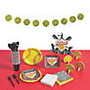 129 Pc. Softball Party Deluxe Tableware Kit for 8 Guests Image 1