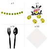 129 Pc. Softball Party Deluxe Tableware Kit for 8 Guests Image 2