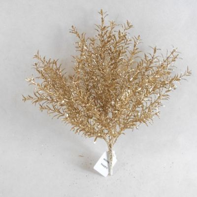12PC Artificial 13" Glitter Rosemary Bush X53 Image 1