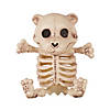 13 1/4" Sitting Bear Plastic Skeleton Halloween Tabletop Decoration Image 1