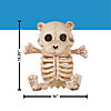 13 1/4" Sitting Bear Plastic Skeleton Halloween Tabletop Decoration Image 1