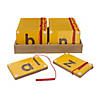 13 3/4&quot; x 9 3/4&quot; Lowercase Alphabet Wood Tracing Boards &amp;#8211; 26 Pc.  Image 1