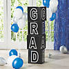 13" 3D Graduation Block Decorations Cardboard Stand-Up - 4 Pc. Image 1