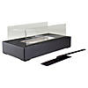 13.75" Bio Ethanol Ventless Portable Tabletop Fireplace with Flame Guard Image 2