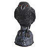 13" Animated Raven with Turning Head & Sounds Halloween Decoration Image 1