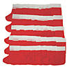 13" Bulk 300 Pc. Classic Red Nonwoven Christmas Stockings with White Trim Image 1