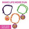 13" Christian Pumpkin Friendship Charm Rope Bracelets - 24 Pc. Image 1