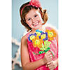 13" Multicolor Bendable Smile Face Stuffed Flowers &amp;#8211; 12 Pc. Image 2