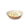 13 oz. Round Palm Leaf Eco Friendly Disposable Soup Bowls (100 Bowls) Image 1