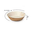 13 oz. Round Palm Leaf Eco Friendly Disposable Soup Bowls (100 Bowls) Image 2