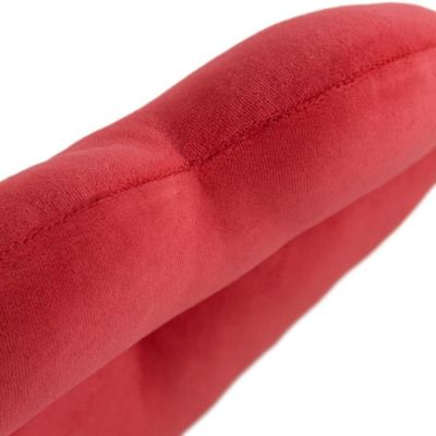 13" Plush Red Lips Image 2